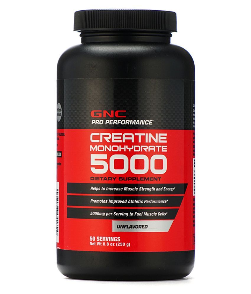 GNC Creatine Monohydrate Powder 250 gm: Buy GNC Creatine Monohydrate ...