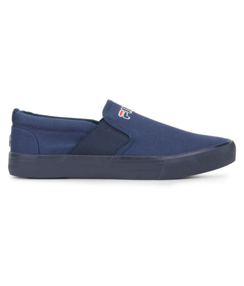 fila men navy casual shoes