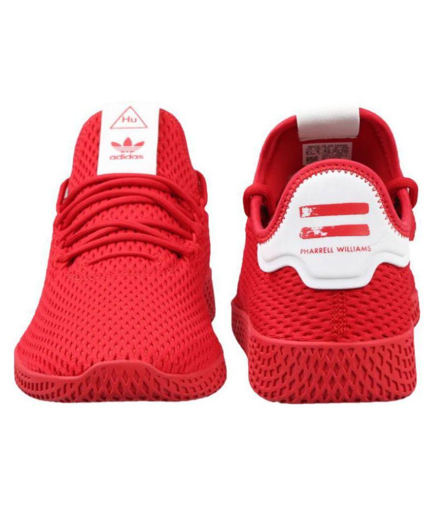 Adidas Pharrell Williams Sneakers Red Training Shoes - Buy Adidas ...