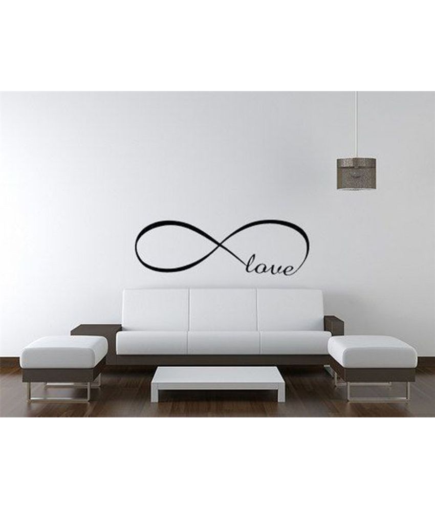     			Decor Villa Infinite Love Floral Floral PVC Sticker