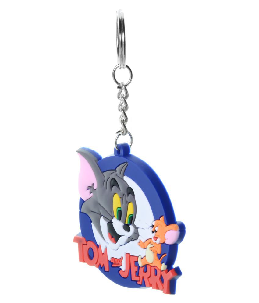 Three Shades Tom & Jerry PVC Key chain keyring for 90s Cartoon Lovers ...