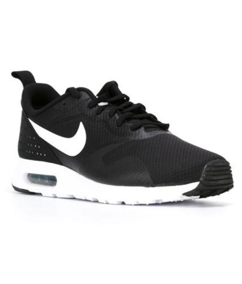 Nike Air Max Tavas Black Running Shoes - Buy Nike Air Max ...