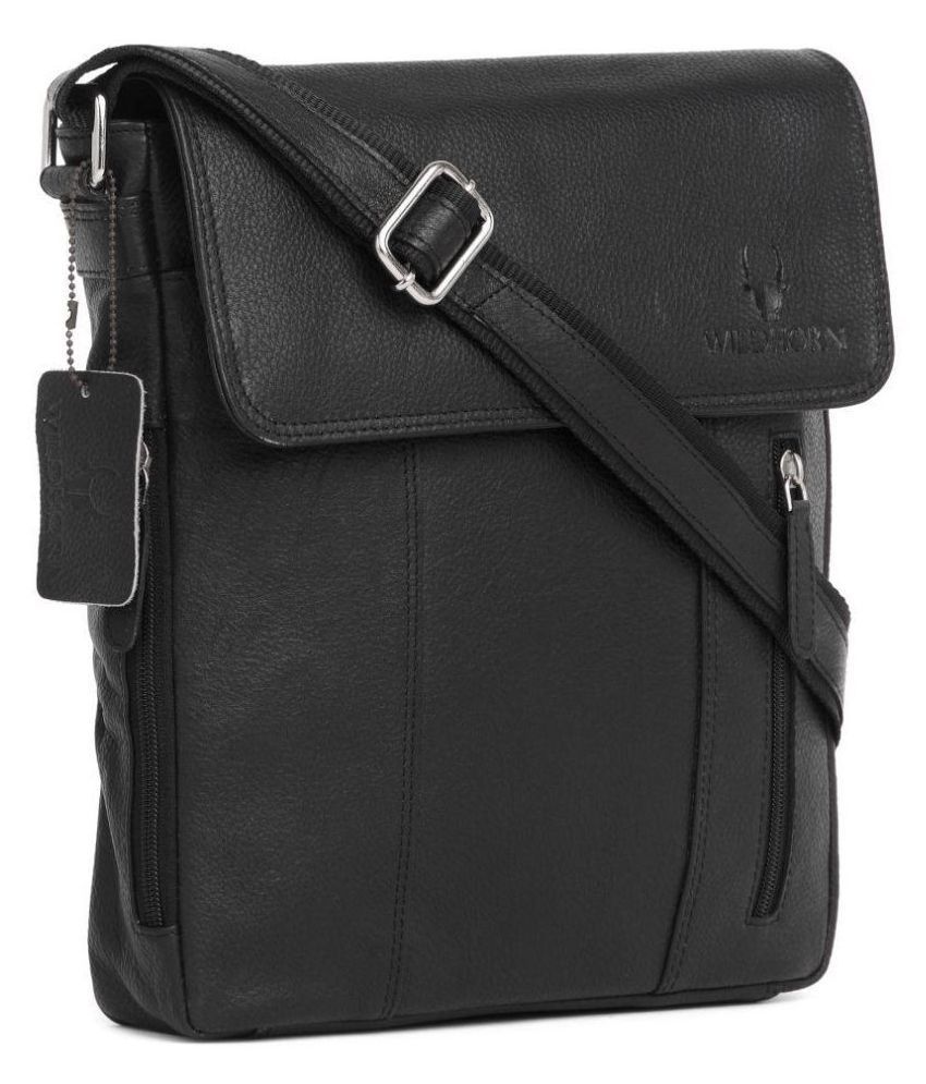 wildhorn leather messenger bag