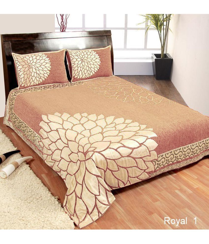 Swayam Velvet Double Bedsheet with 2 Pillow Covers Buy Swayam Velvet