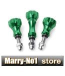 WowObjects 6 pieces/lot Green Stainless Steel Adjustment Screw For HD 1 2 3 3+ 4Free Shipping