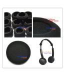 WowObjects 10 Pieces of Foam Ear Pads Replacement Cushion Cover For Sony DR BT22 Wireless Bluetooth Stereo Headset Headphone