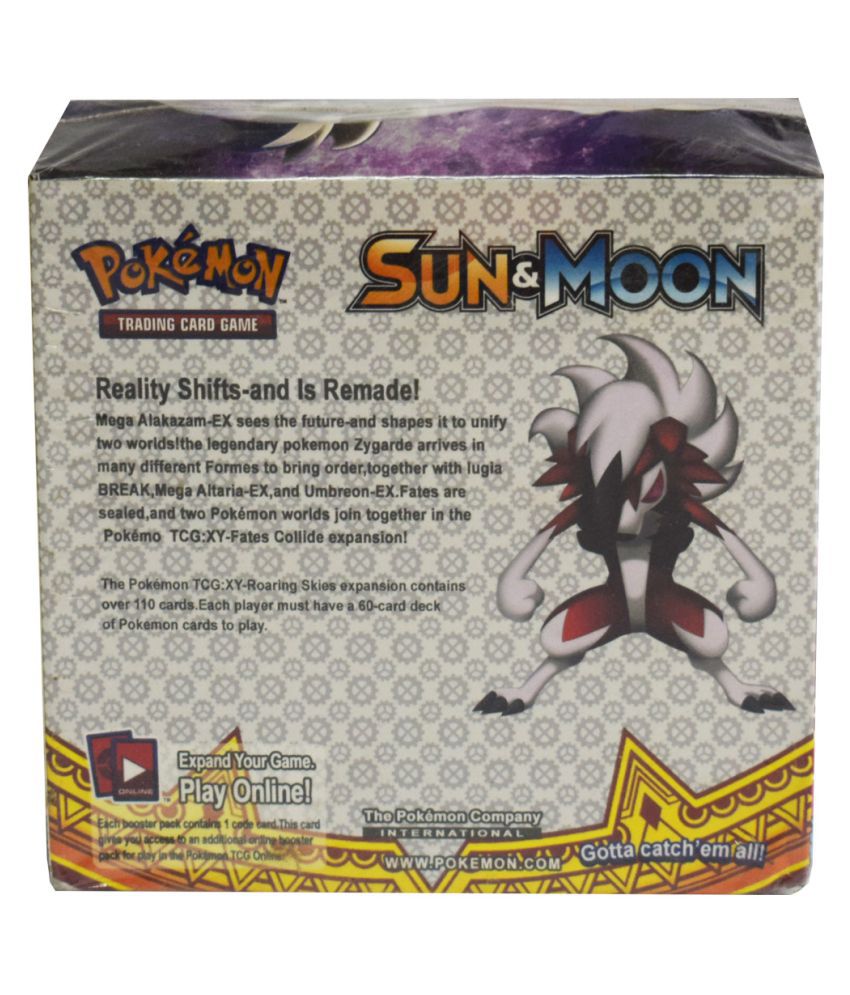 pokemon sun moon booster box
