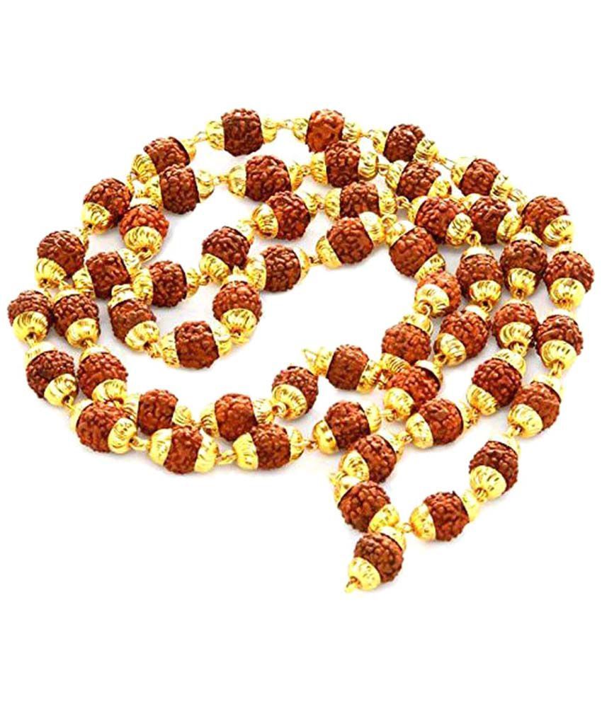     			S.S Collection Brown Small Rudraksh Mala