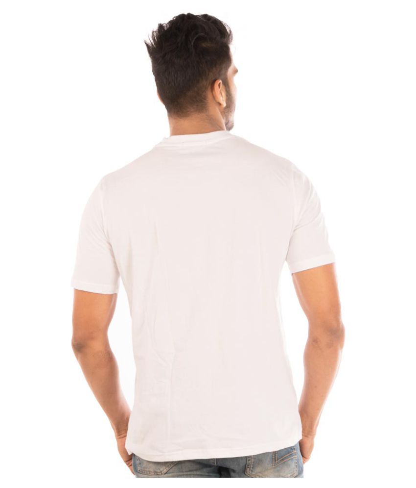 Halftone White Round T-Shirt - Buy Halftone White Round T-Shirt Online ...