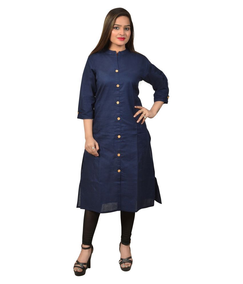 a line princess cut kurti