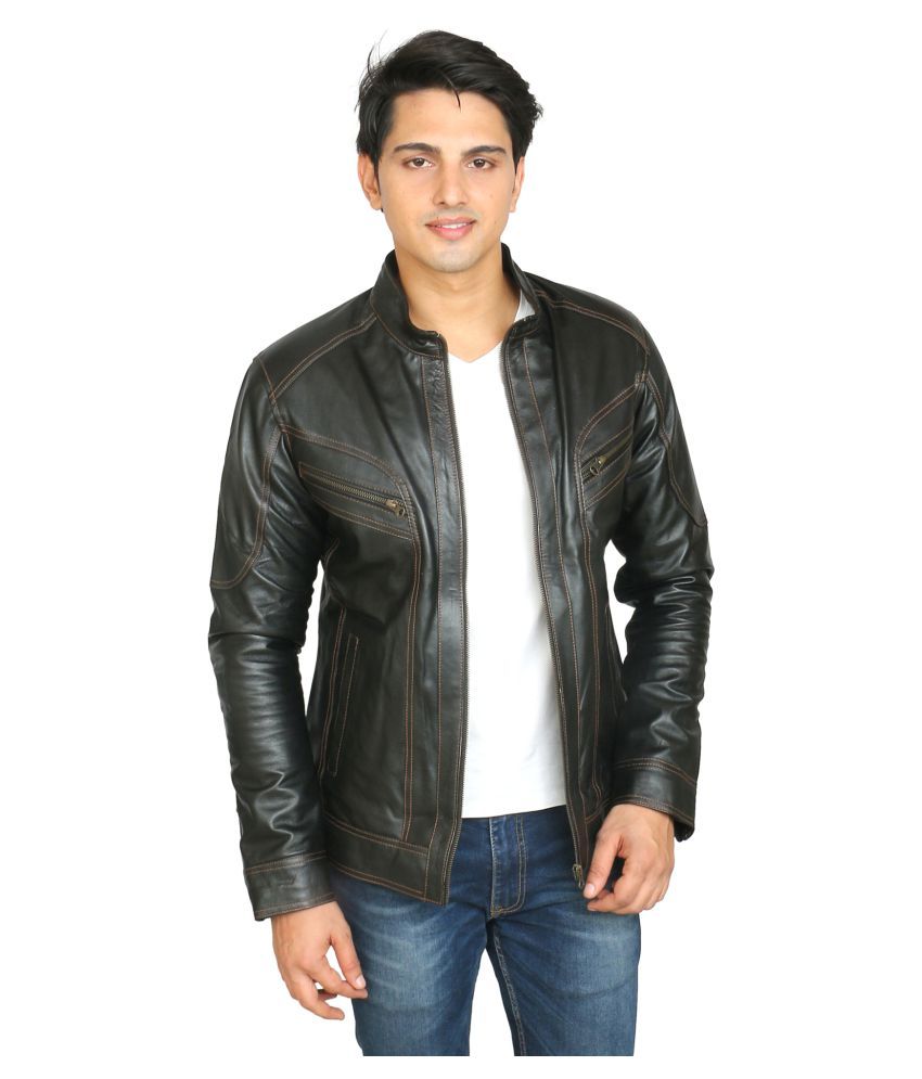 OBANI Black Casual Jacket - Buy OBANI Black Casual Jacket Online at ...