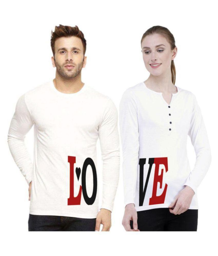 snapdeal couple t shirt