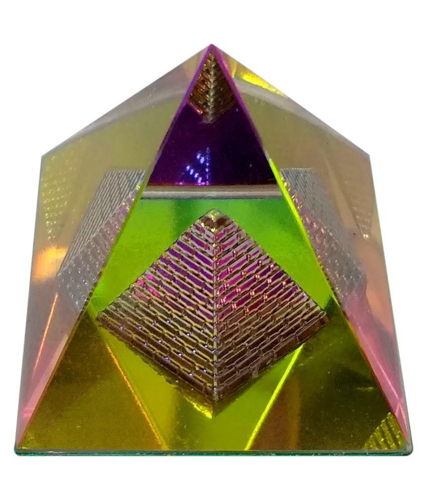     			S.S Creation  Multicolour Vastu Pyramid