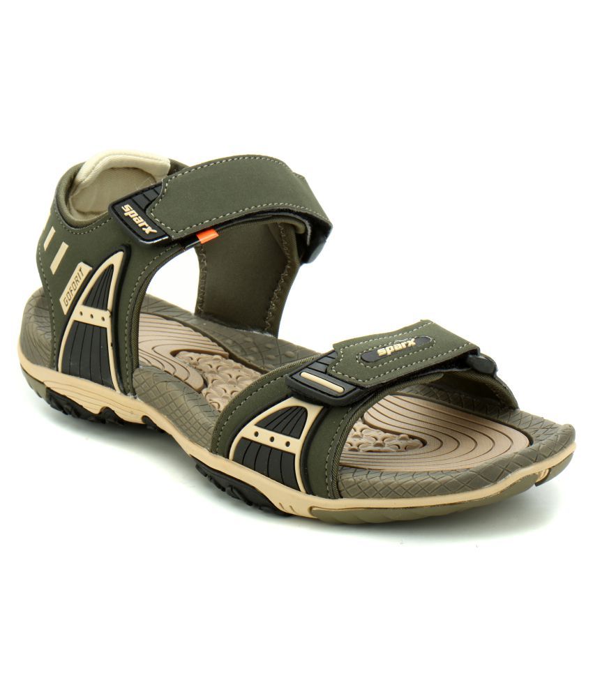 Sparx SM-460 Green Sandals Price in India- Buy Sparx SM-460 Green Sandals Online at Snapdeal