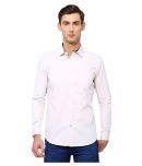 Black Coffee Beige Slim Fit Shirt