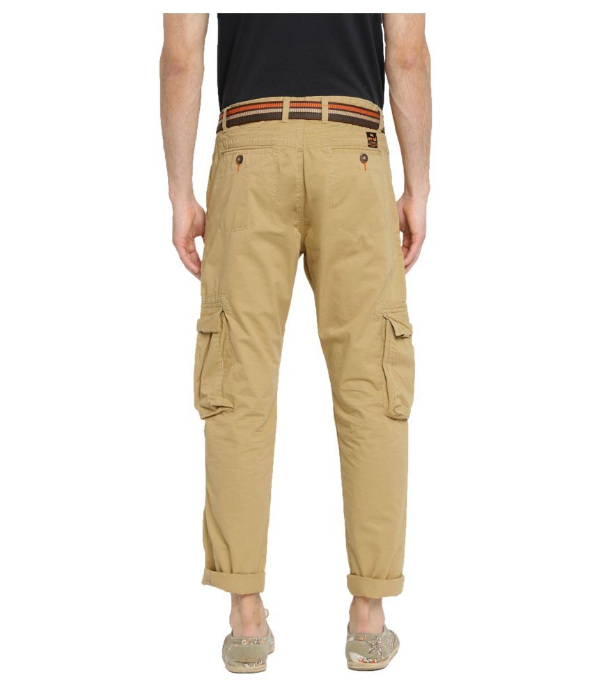 mens cargos beige