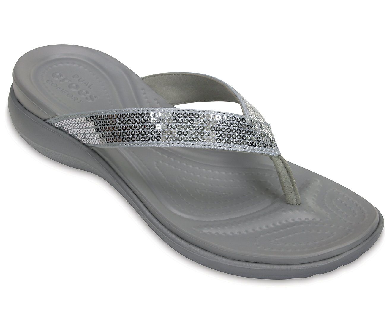 silver slippers