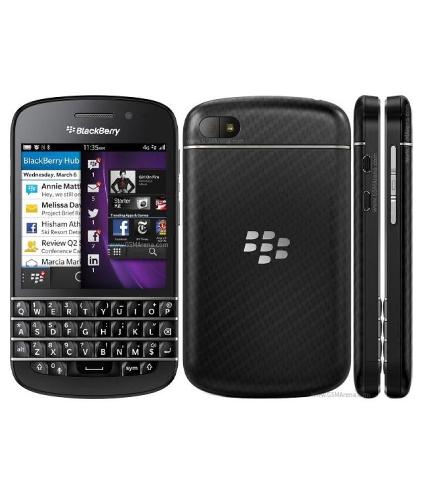 Blackberry Q10 Black - Feature Phone Online at Low Prices ...