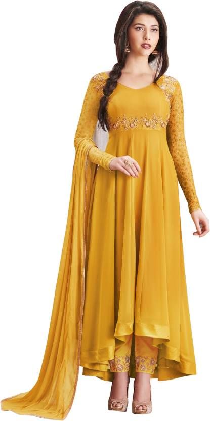 anarkali stitched suit