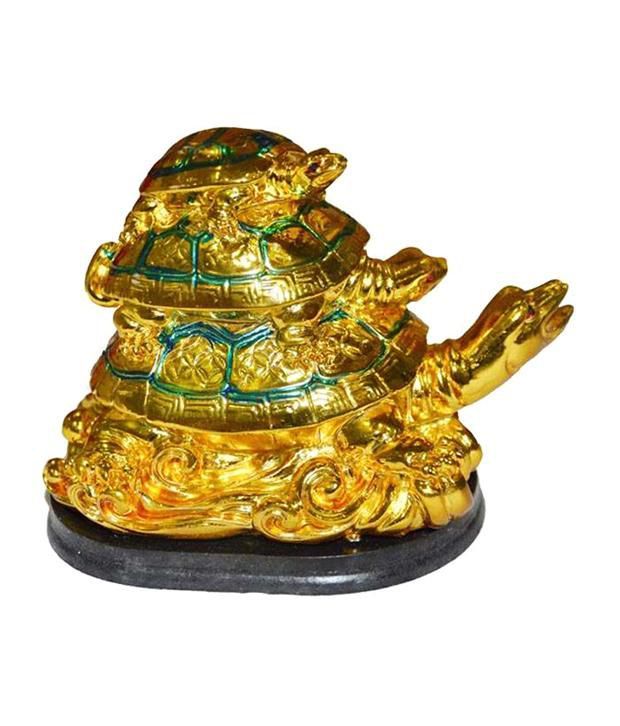     			Sagar Collection Three Tiered Feng Shui Tortoises