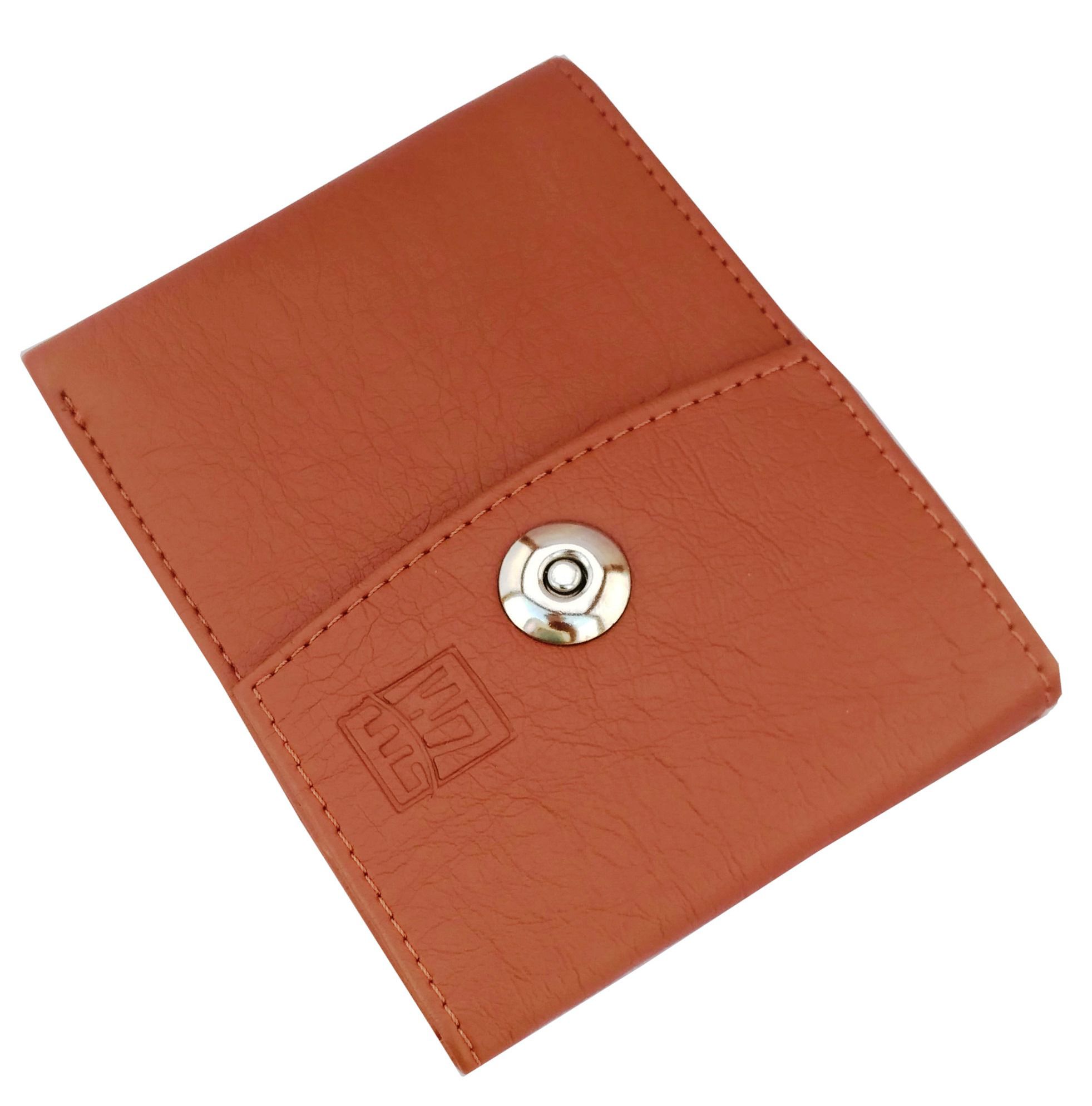     			WENZEST Leather Tan Formal Short Wallet