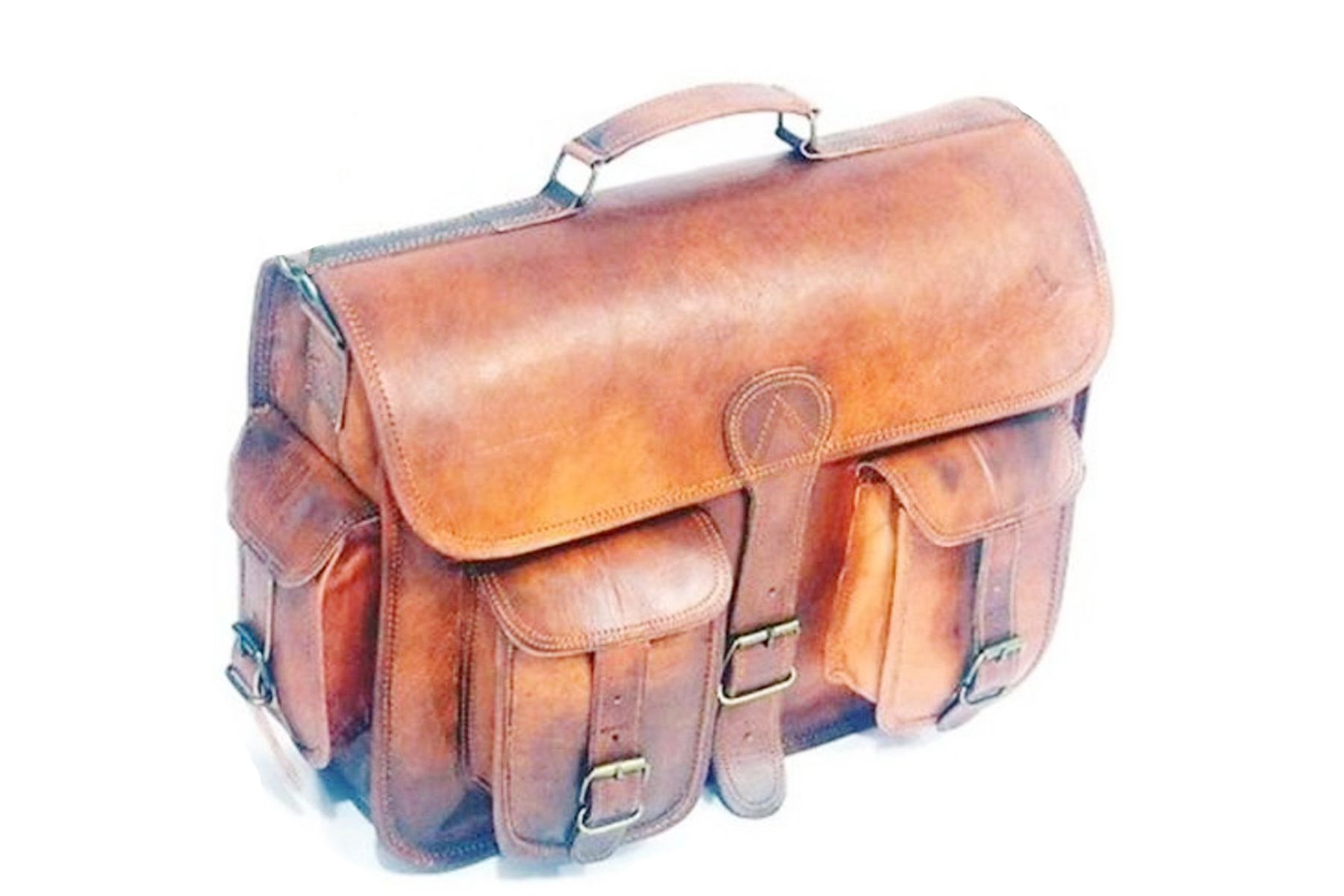 snapdeal leather bag