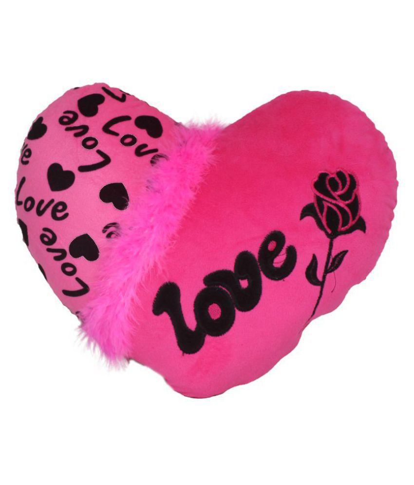     			Tickles Heart Shape Soft Cushion Stuffed Plush Toy Gifts for Love Girl Friend Girlfriend Boyfriend Wife & Husband Wedding Anniversary Birthday Valentine's Day (Color: Pink Size: 32 cm)