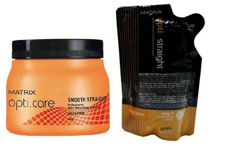 matrix hair straightening products