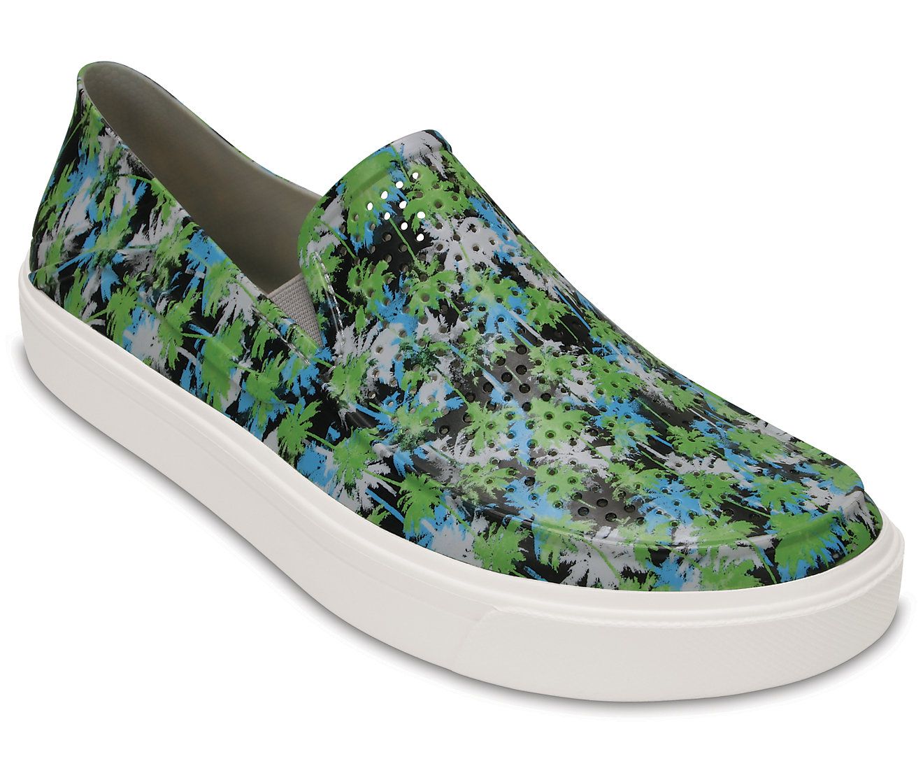 Crocs CitiLane Roka Tropical Slip-on Sneakers Blue Casual Shoes - Buy ...
