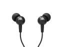 JBL C100SI On Ear Wired Headphone With Mic Black