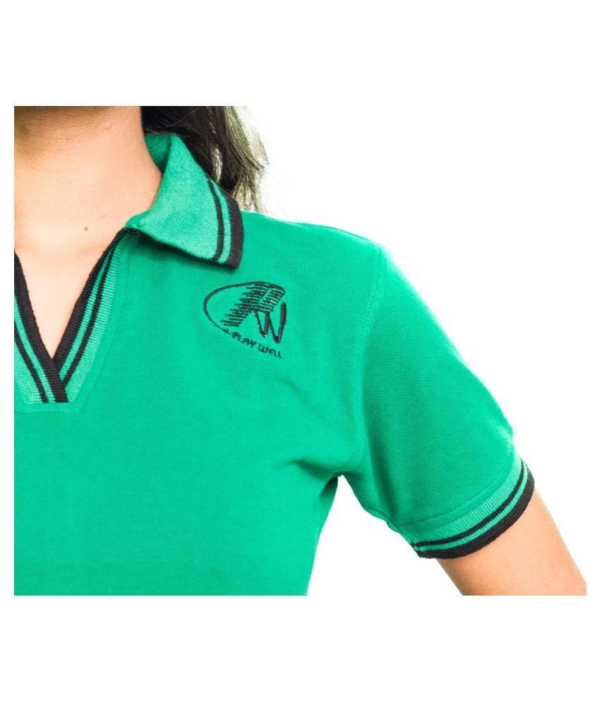 Buy Rohani Cotton Green Polos Online at Best Prices in India - Snapdeal