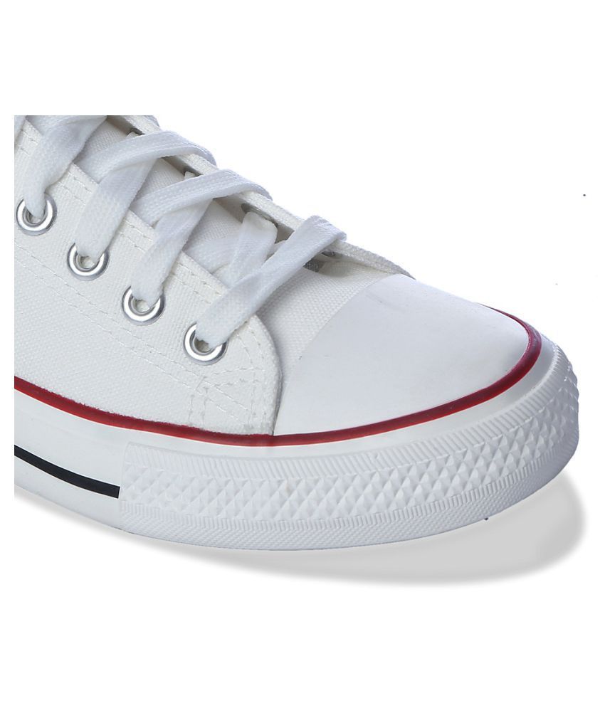 romanfox white casual sneaker