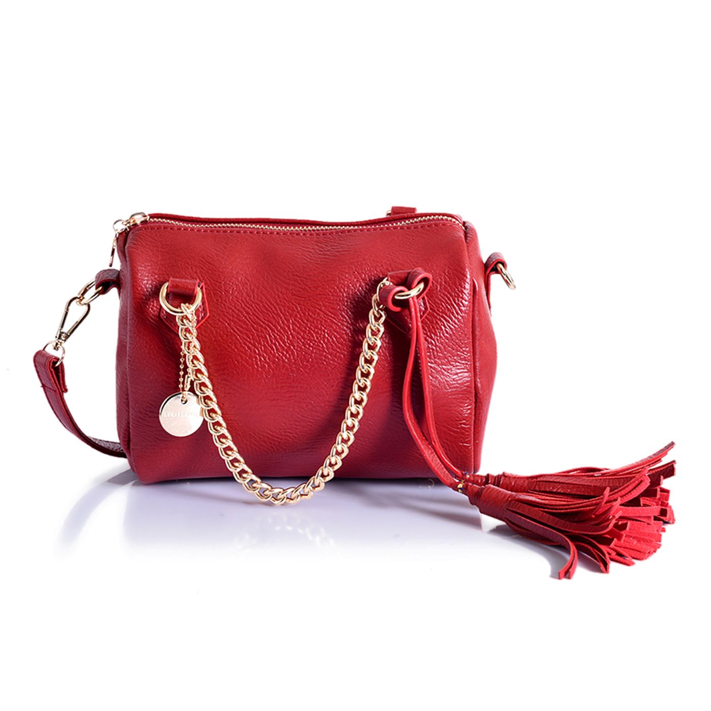 lino perros red handbag