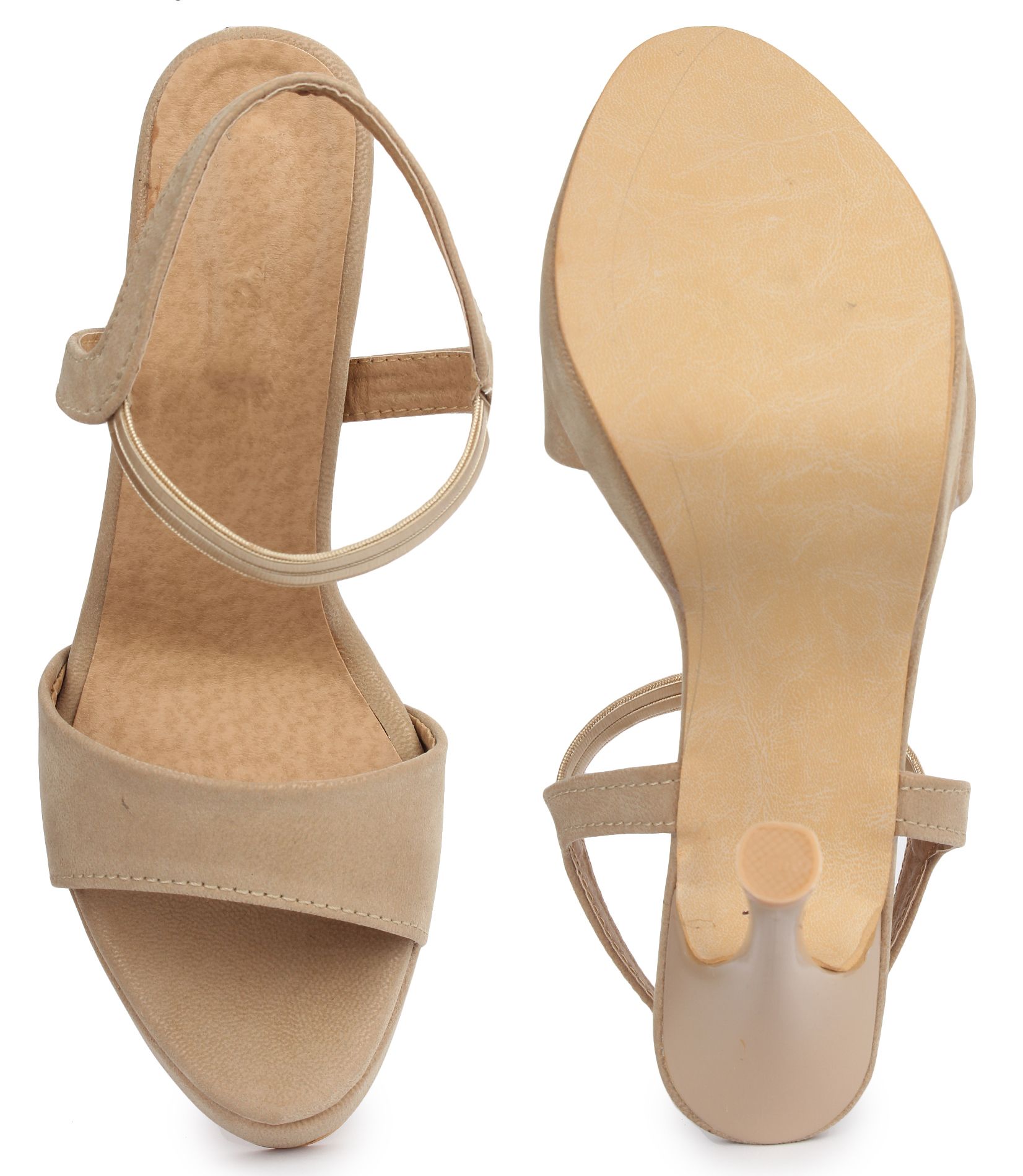 beige platforms