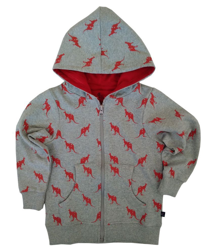 kangaroo Print Hooded Jacket Buy kangaroo Print Hooded Jacket Online