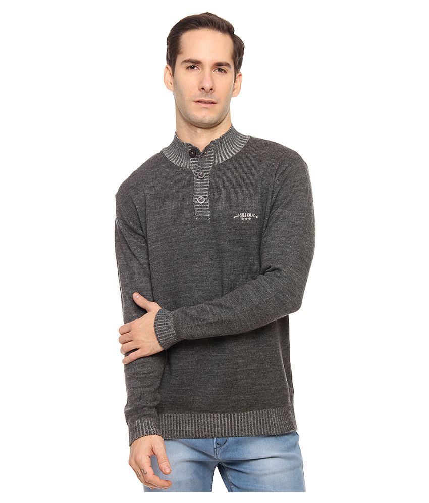 duke high neck sweater