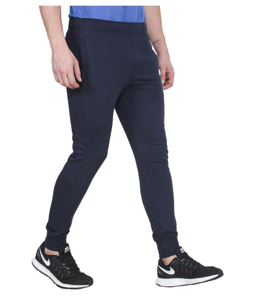 puma navy blue track pants