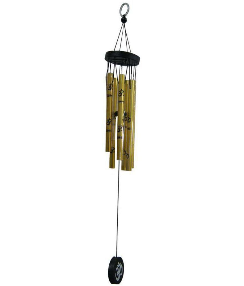     			Ganpati Creation Om Matte Aluminium Wind Chime