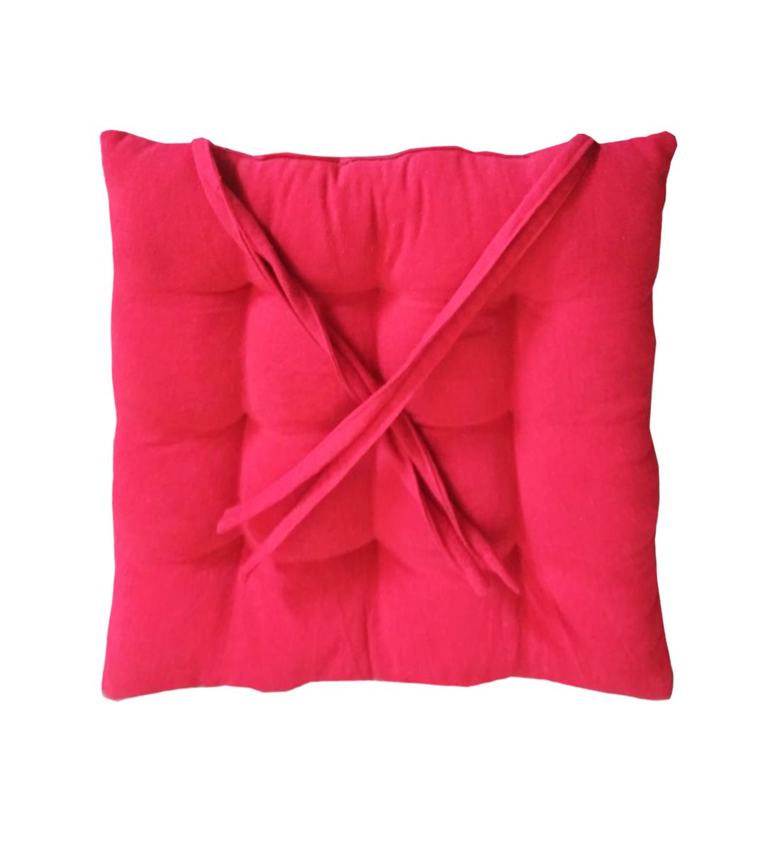     			SBN New Life Style Single Red Cotton Chair Pads
