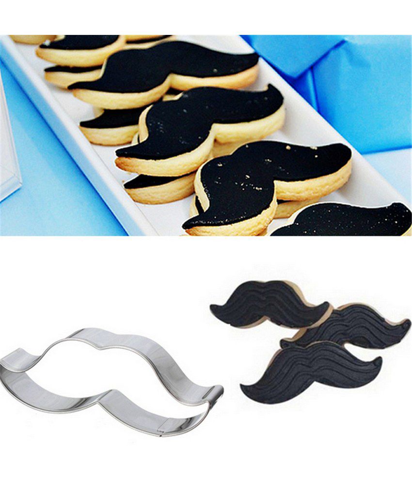 Generic 3D Men Style Design Stainless Steel Cookie Cutter Tie Beard Shape  Metal Biscuit Mould Kitchen Baking Pastry DIY Tools (Beard): Buy Online at  Best Price in India - Snapdeal
