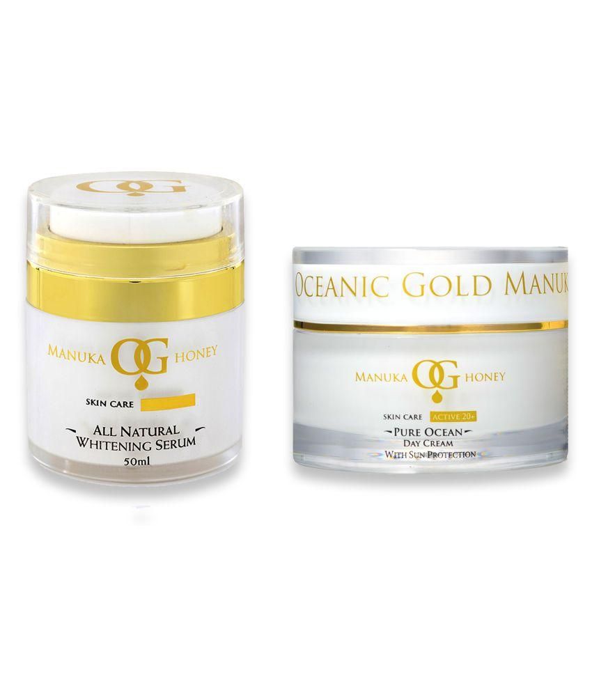 Oceanic Gold Manuka Honey Whitening Serum & Day Cream (Australian Made