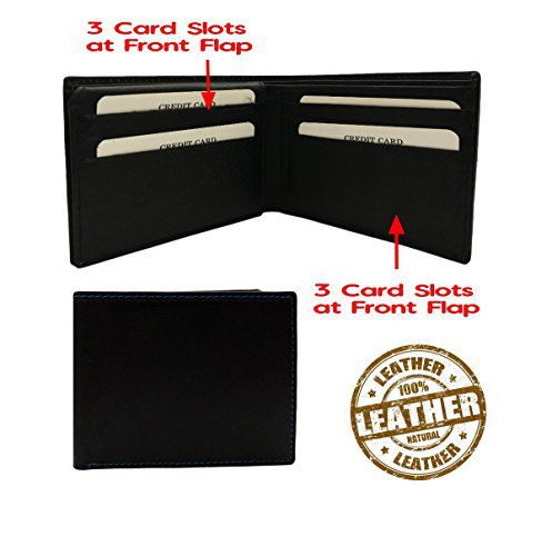 Vendie Pie Leather Black Formal Regular Wallet: Buy Online at Low Price ...