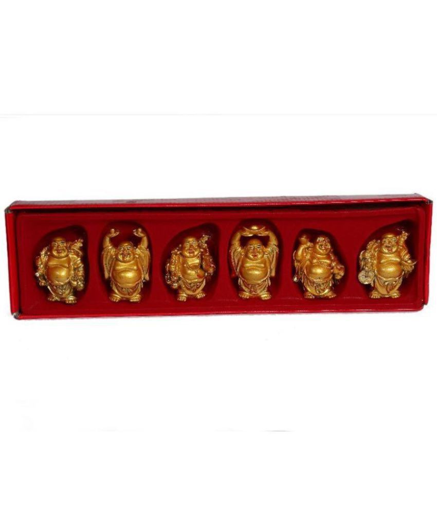     			King & Queen Laughing Buddha - Set of 6