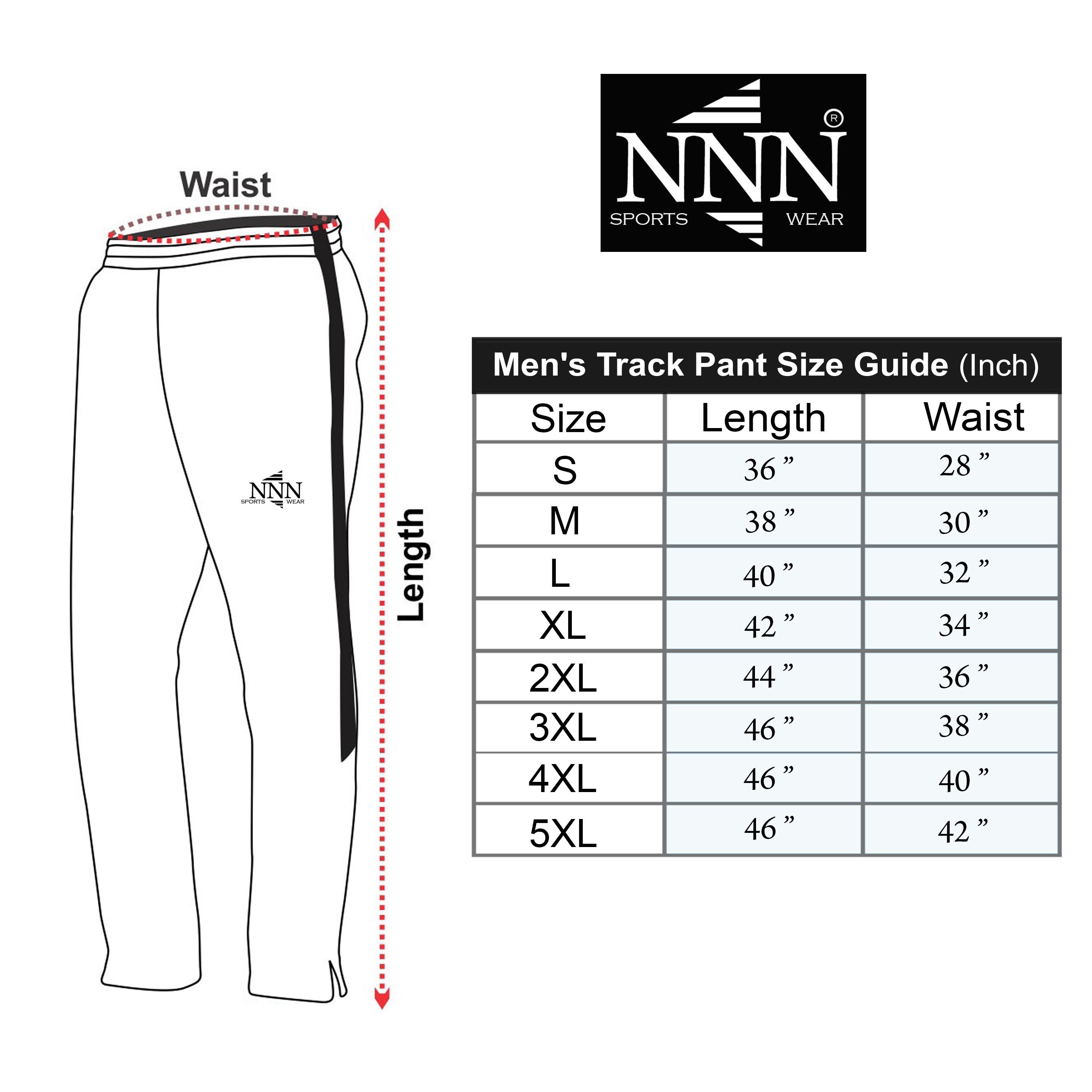 track pants length