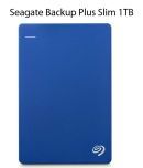Seagate Backup Plus Slim 1TB Portable External Hard Drive & Mobile Device Backup (Blue)