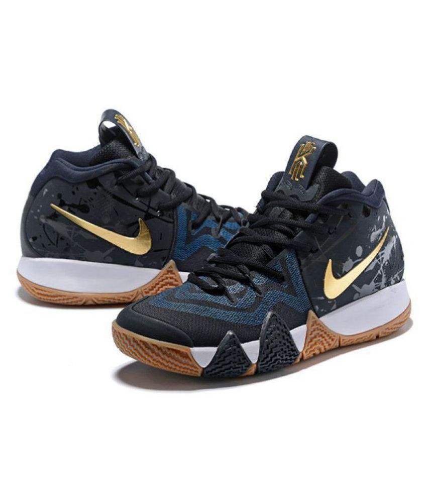 black and gold kyrie 4