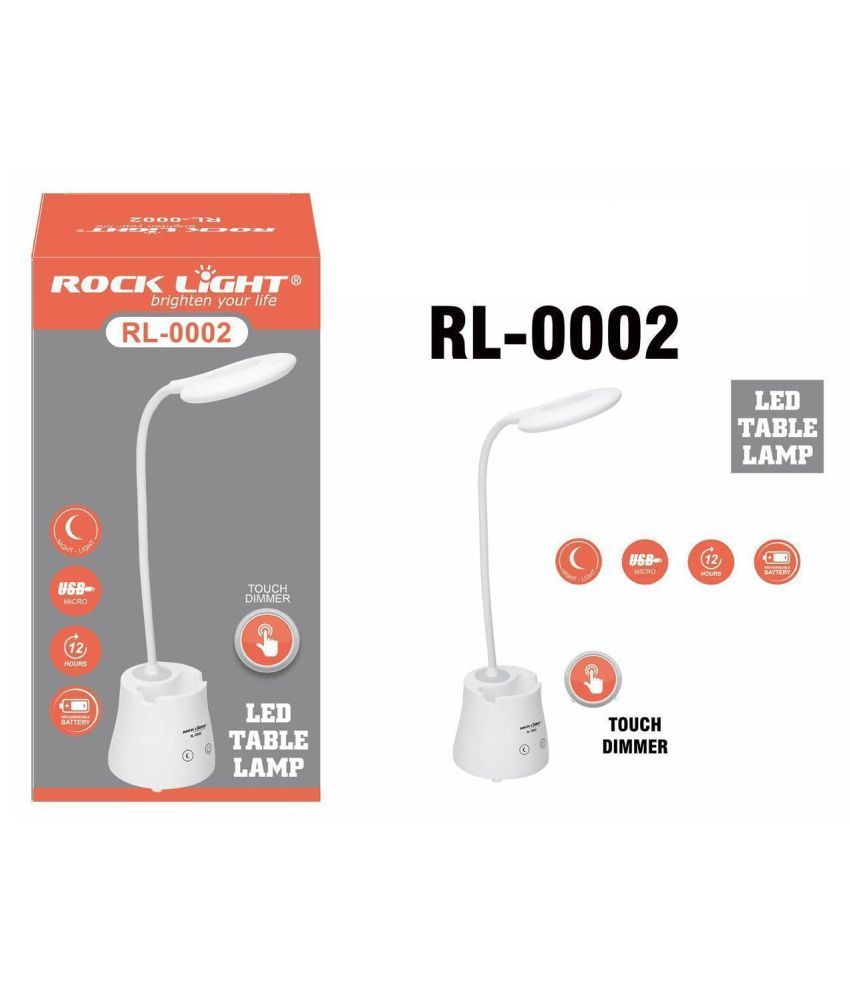 Rock Light 60 Plastic Table Lamp Pack Of 1 Rock Light 60 Plastic Table Lamp Pack Of 1 At Best Price In India On Snapdeal