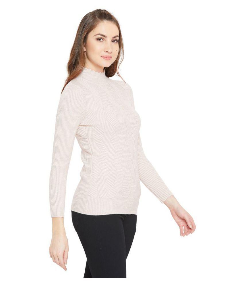 Buy Camey Acrylic White Pullovers Online at Best Prices in India - Snapdeal