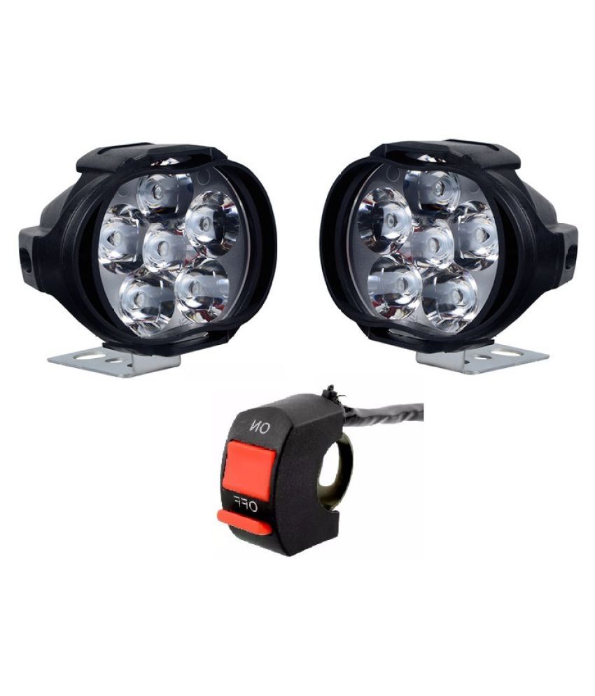     			led fog lights for bike with switch