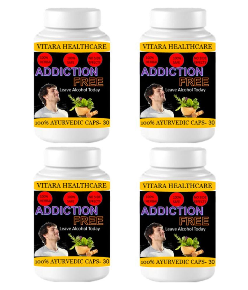 Vitara Healthcare Addiction Free Herbal Capsules Capsule 30 No S Pack Of 1 Buy Vitara